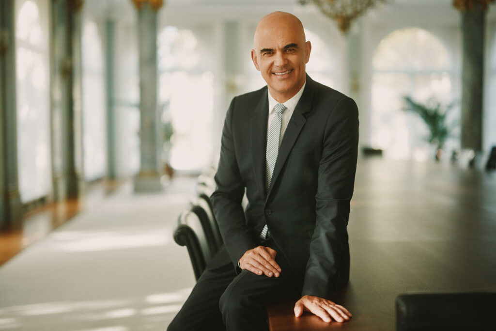 Alain Berset, portrait 2023, photo Anoush Abrar