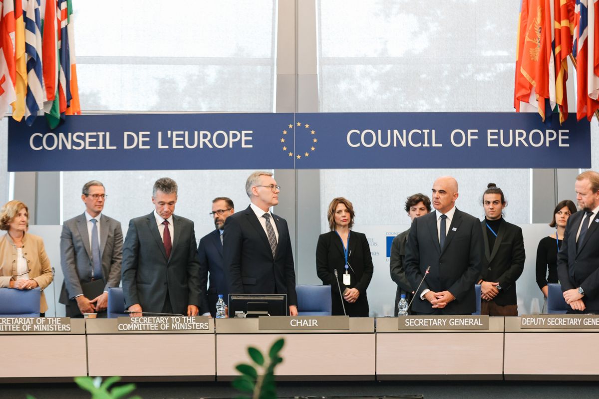 Special meeting of the Ministers’ Deputies for the statutory declaration of the new Secretary General