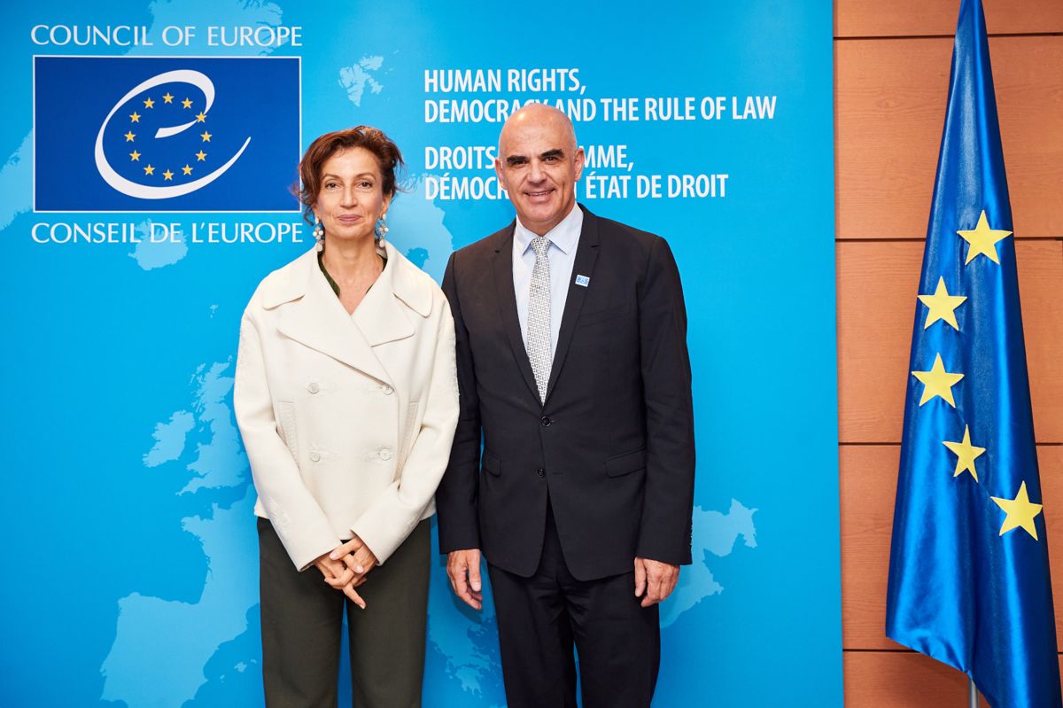 Meeting with Audrey Azoulay, Director-General of UNESCO