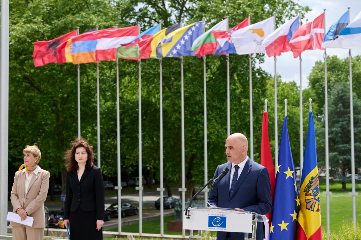 Flag-raising ceremony marking the start of Monaco’s Chairmanship of the Committee of Ministers