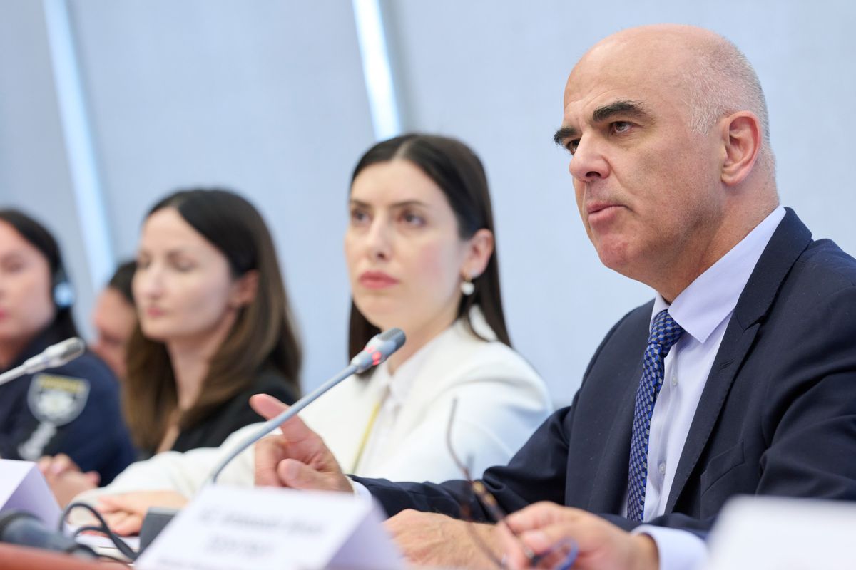Alain Berset at the “Voices from Ukraine” side event