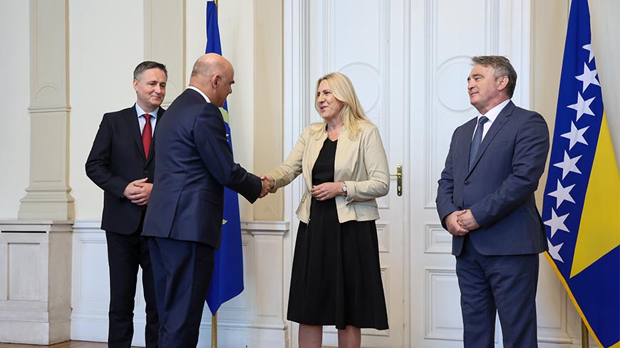 “Further reforms, including constitutional ones, remain essential”, says Secretary General in Sarajevo