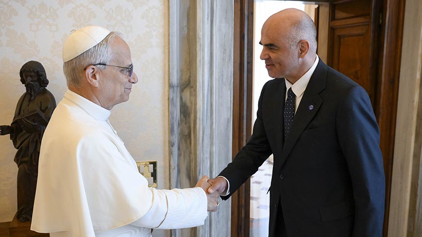 Official Visit of the Secretary General to the Holy See - Audience with His Holiness Pope Leo XIV