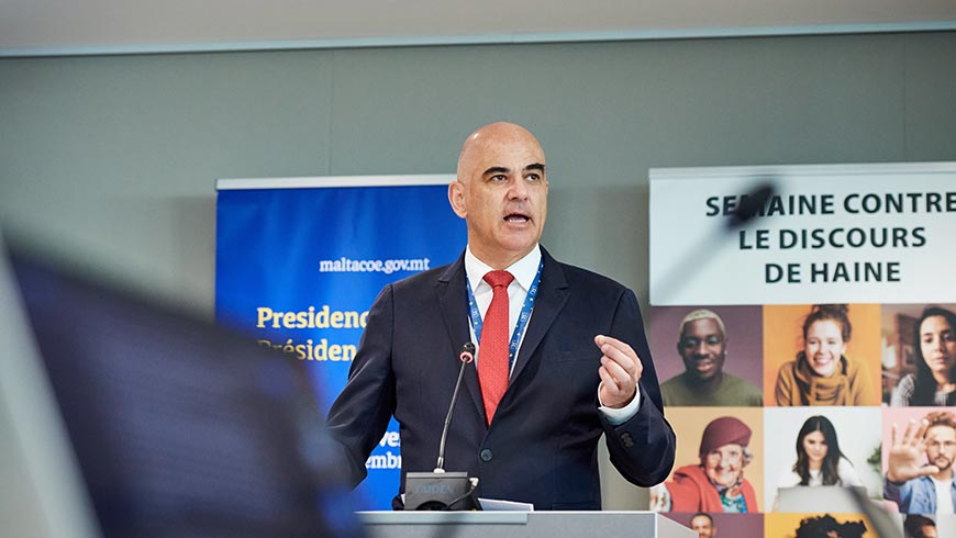 “Hate speech is a challenge to democracy itself” - Council of Europe Secretary General opens No Hate Speech Week in Strasbourg