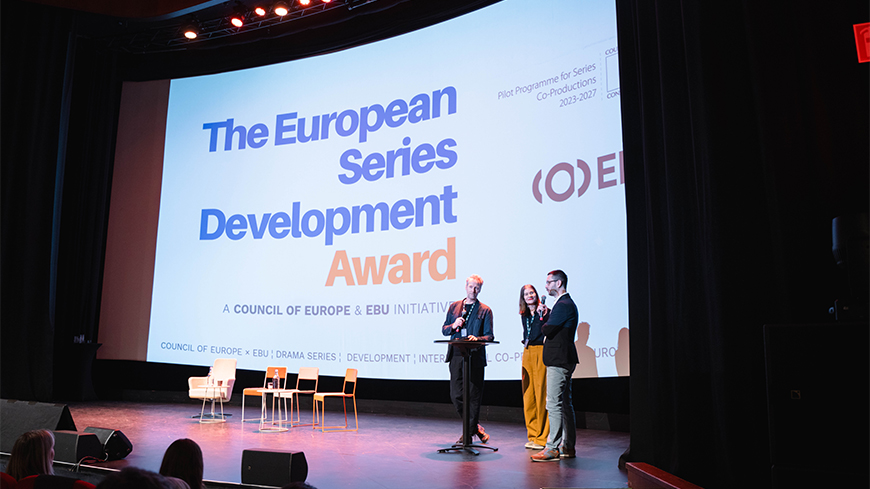 Council of Europe and EBU launch European Series Development award