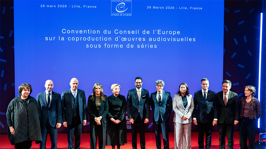 À Series Mania, neuf pays signent la nouvelle Convention sur la coproduction de séries