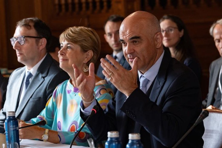 Alain Berset devant les représentants des gouvernements des 46 États membres réunis par le Comité des Ministres, Monaco, 2 septembre 2026