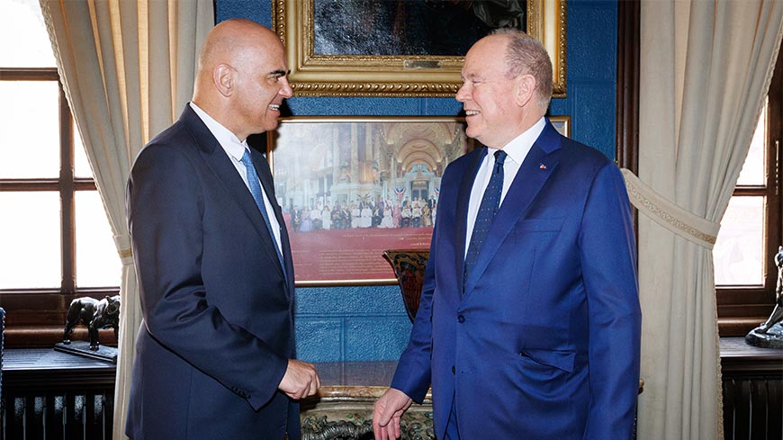 Alain Berset échange avec les autorités sur les priorités de la présidence monégasque