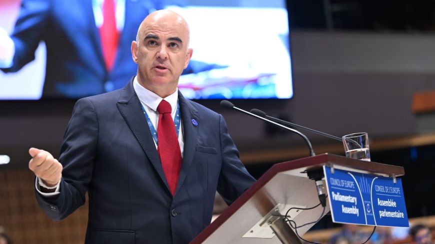 Le Conseil de l'Europe est une « force géopolitique » dont il faudrait exploiter pleinement le potentiel – Alain Berset