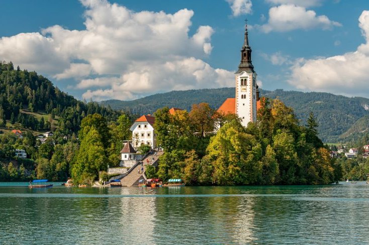 Lake Bled and its island