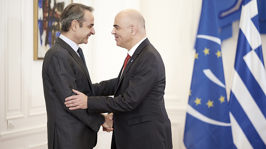 « La Grèce nous a donné la démocratie, nous devons maintenant renforcer, ensemble, la démocratie en Europe » - Alain Berset