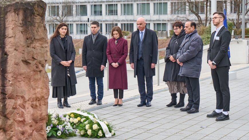 Le Conseil de l'Europe rend hommage aux victimes de l'Holocauste