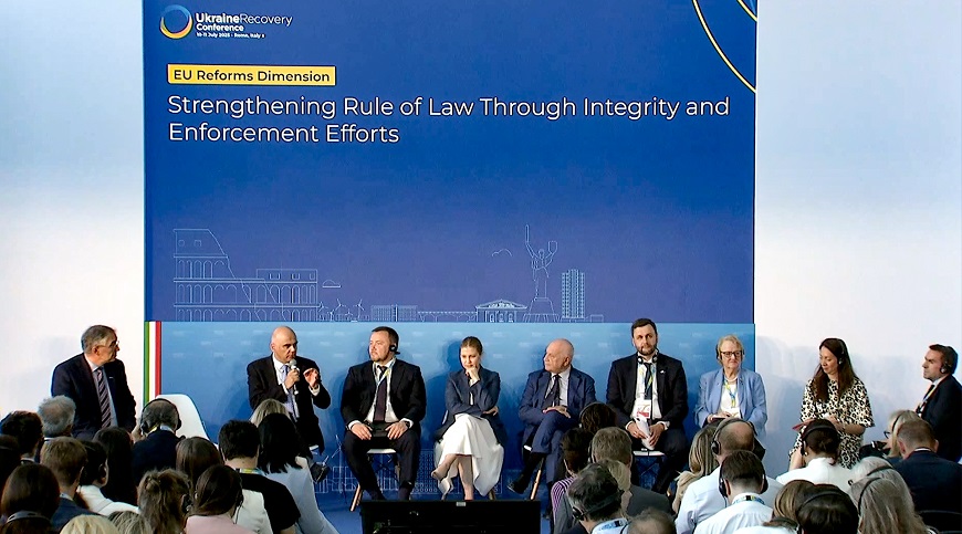 Le Secrétaire Général Alain Berset à la Conférence sur le redressement de l’Ukraine organisée à Rome