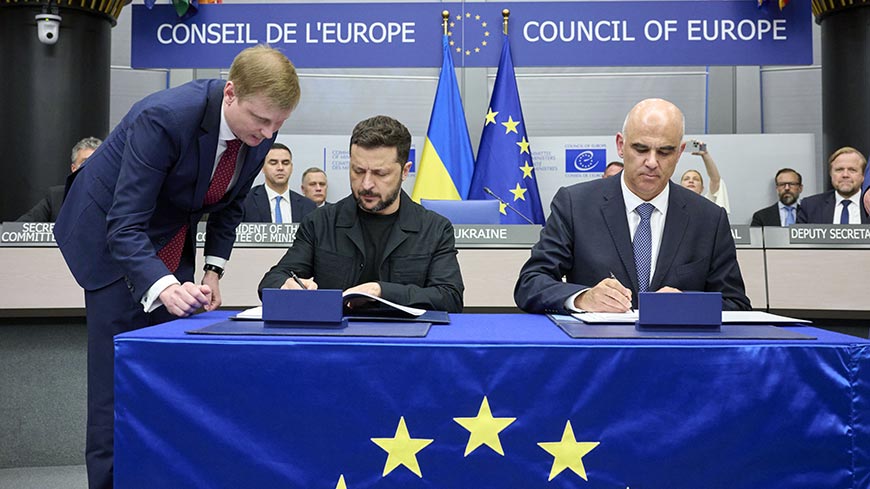 L’Ukraine et le Conseil de l’Europe signent un accord relatif à la création du Tribunal spécial pour le crime d’agression contre l’Ukraine