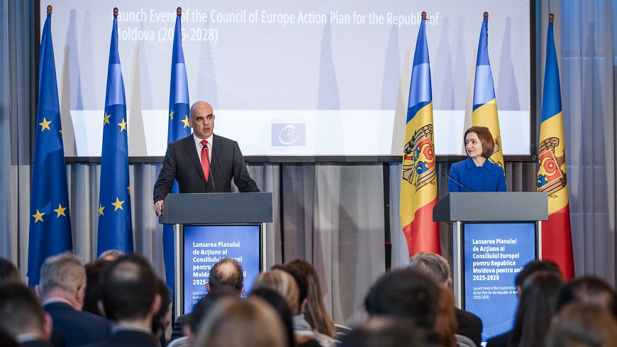 Secretary General on official visit to Republic of Moldova pledges continued support to the country’s reforms, European aspirations