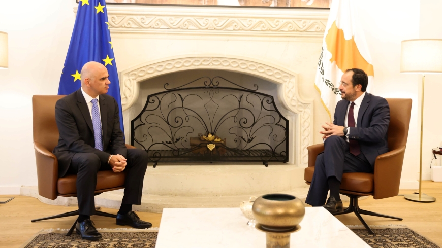 Alain Berset in Cyprus: strengthening democratic security and common values